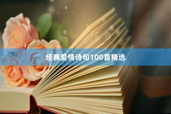 经典爱情诗句100首精选